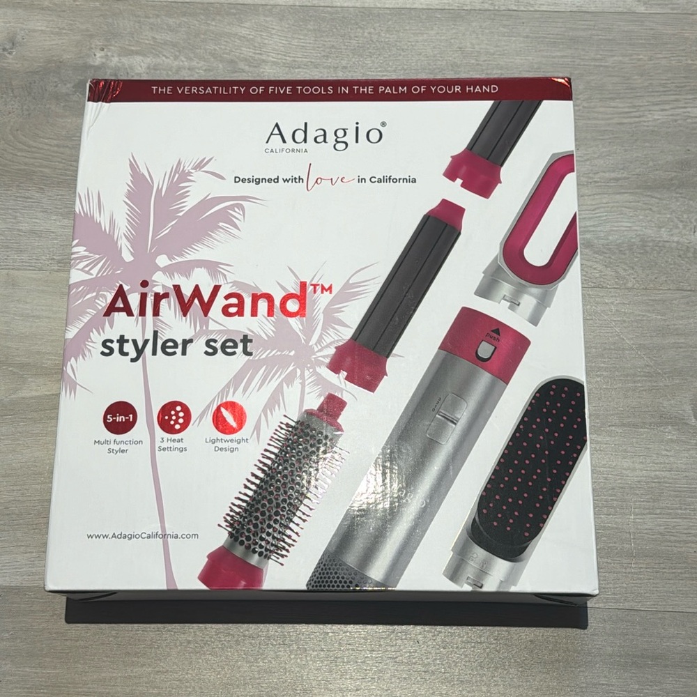 Adagio 5-Piece Airwand Styler Set